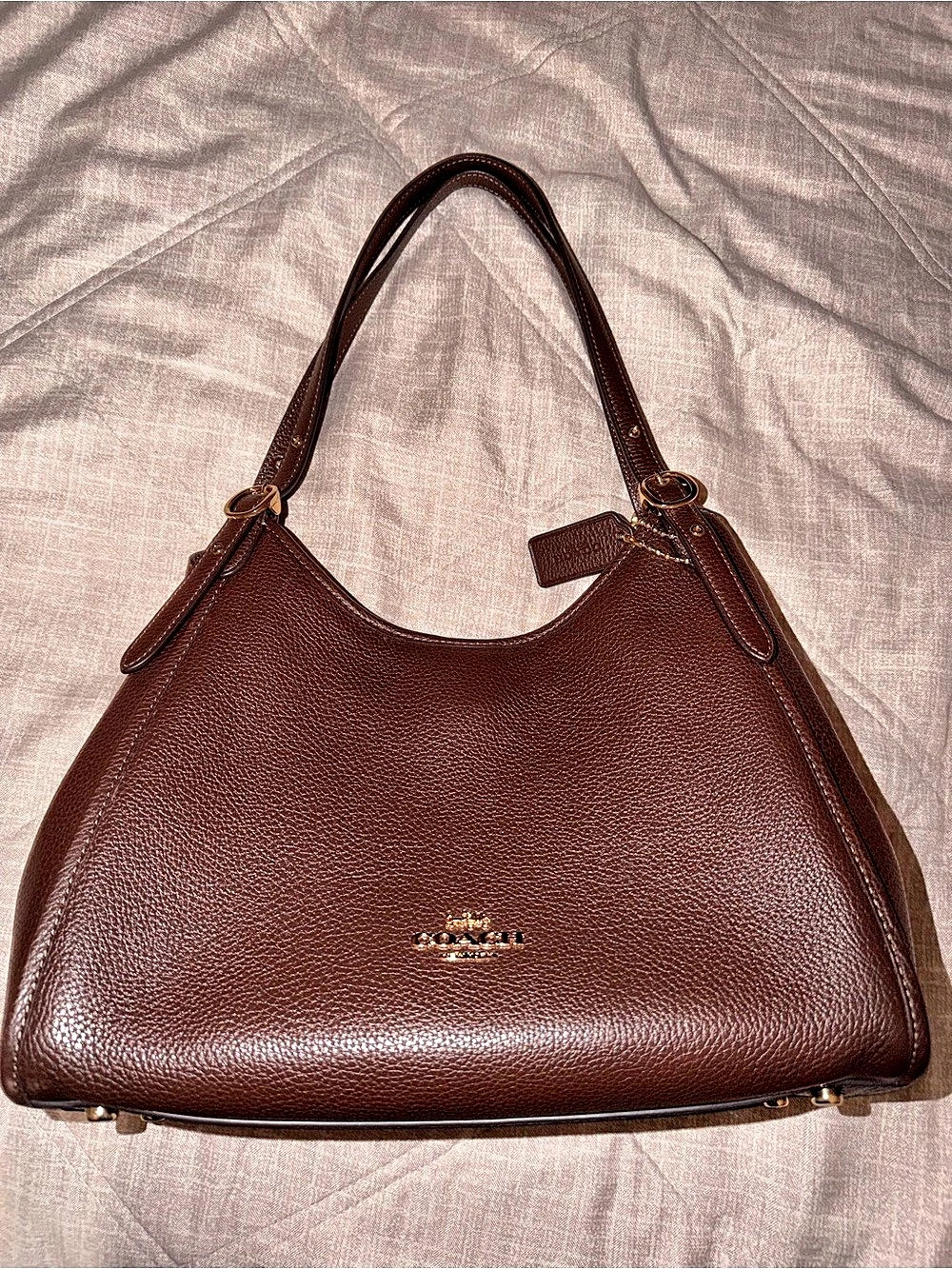Coach Edie Brown Shoulder Bag NWT